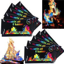 10PCS Colour Changing Fire Powder Sachets,Magical Flames,Campfire Color Changing Powder,Suitable for Indoor Outdoor