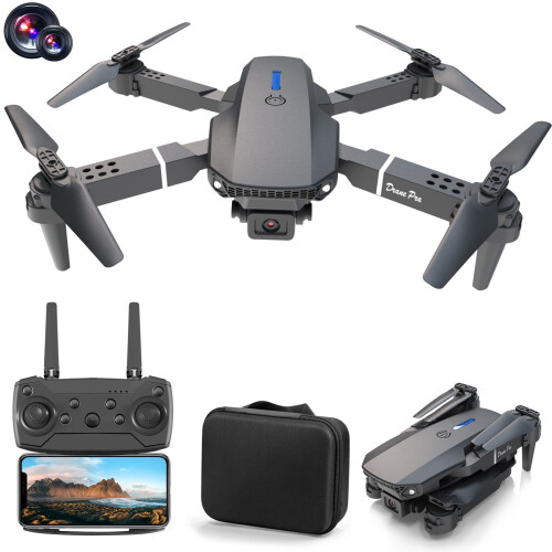 Drone με κάμερα HD 1080P κάτω των 5$, πτυσσόμενο τετρακόπτερο WiFi FPV με δυνατότητα