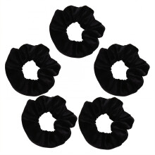 5er-Pack Haargummis für Damen mit verdecktem Reißverschluss zur Aufbewahrung. Haaraccessoires für Damen, altersgerechtes Design. Haargummis, Stil