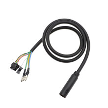 Ebike 9Pin Motor Extension Cable Conversion , Electric Bike Accessories for Bafang Front Rear Drive Motors