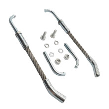 Ice Scratchers Kit for All Reverse and Non-Reverse Gear Equipped Snowmobiles One-Bolt Mounting Enhance Traction