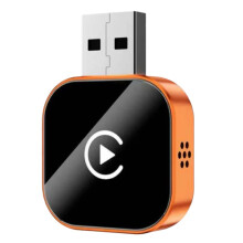 Draadloze CarPlay 2-in-1 voor Android AUTO-Adapter  AI Box WiFi &  Spraakbesturing Bedrade CarPlay Naar Draadloze CarPlay