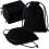 Satin Drawstring Gift Bags 10 x 15 cm, 20 Pack 1