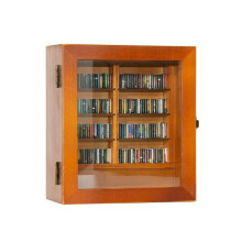 Bibliothèque anti-anxiété, Bibliothèque de bureau anti-anxiété, Mini-bibliothèque, Bibliothèque anti-anxiété, Marron 9,5 x 7,1