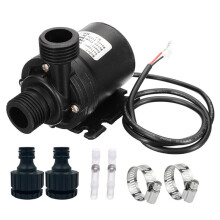DC24V Submersibles Water Pump 800L/H 5m Solar Water Pumps with Quick Connector for Touring RV Fountain Aquarium