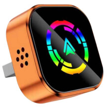 2in1 Wireless Carplay Android AUTO Adapter AI Box WiFi & Voice Control Wired CarPlay to Wireless Carplay