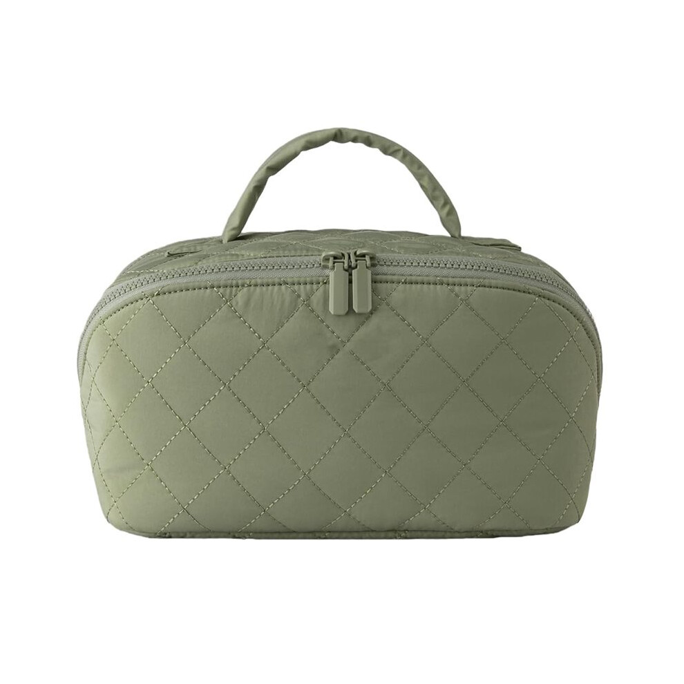 Makeup Organizer, Travel Pouch for Women, Portable Cosmetic Bag, Compact Spacious Design, Easy Carry Feature