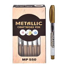 Goldener Glasstift, goldener Lackstift, Gold