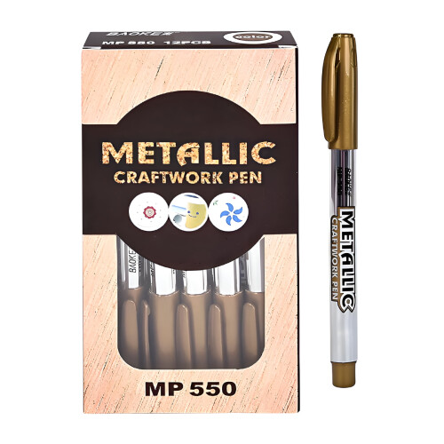 Goldener Glasstift, goldener Lackstift, Gold