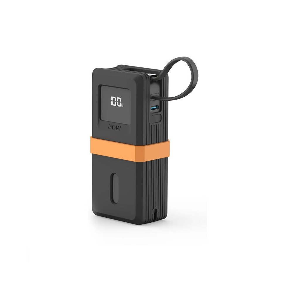 Sikai Case Silicone Case For Power Bank 10000Mah Pd 30W Portable Power Bank Drop-Proof Protective Case Black 6033719292491