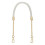 PU Leather Woven Chain Bag Strap, Women'S Bag Replacement Strap, Bag Strap, Handle, Handle, Metal Chain Bag Accessories 1