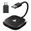 Wireless Android Auto Car Adapter, Wireless Carplay Dongle Convert Wired to Wireless for Android/ Plug and 2