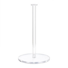 Transparent Acrylic Paper Towel Holder Countertop Tissue Stand Holder Bathroom Vertical Storage Stand