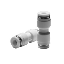 2PCS PTFE Tube Connector Pneumatic for  X1 X1C X1E P1P P1S 1.75mm Filament Splitter Fitting 3D Printer Parts