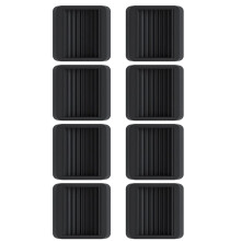 8PCS Wheel Lock Plate Set for Chairs & Furniture Not Vibrations Cushions Furniture Casters Chair Caster Grip Pad Set