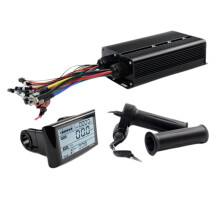 Tri-Mode Controller 36V/48V/52V 80A met SW900 Instrumentenpaneel + Vergrendelbare Gashendel voor 2000W Lithium Batterij Retrofit Kit