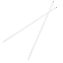 Clear Glass Chopsticks 1 Pair Reusable Kitchen Utensils for Dining and Cooking