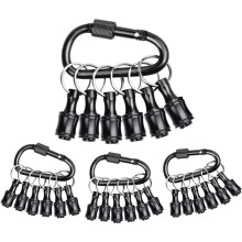 Portapunte Portachiavi da 24 Pezzi, Portapunte Esagonali per Trapano Avvitatore A Percussione, Portapunte per Cacciavite per Utensili e Regali