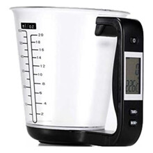 1 Stück Digitale Elektronische Küchenmessbecherwaage mit LCD-Anzeige für Präzises Kochen und Backen