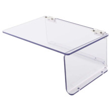 Outdoor Electronic Lock Waterproof Protective Cover for Card and Mechanical Door Lock Made of Acrylic Transparent(Right)