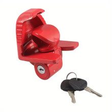Universal Type Car Yacht Marine Trailer Hitch Lock Anti-Theft Lock Hitch Device Connection Trailer Assembly Red