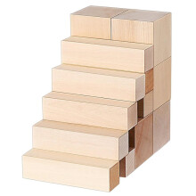 Blocs Ă Sculpter en Tilleul : Kit de 13 Blocs de Bois Vierges Ă Sculpter, en Tilleul Tendre, pour Vos Projets Artistiques DIY