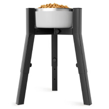 Raised Dog Bowl Stand for Medium & Large & Extra Large Dogs,Metal Tall Dog Food Stand,Adjustable Not Including Bowls