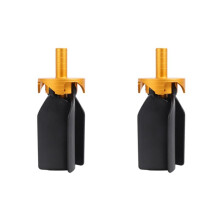 2 Pcs D16 CNC Machine Chip Removal Fan Scrap Sweeper Automatic Cleaning Tool for Engraver Dust Removing