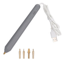 Hittefoliepen, Hetefoliepen, USB-Hittefoliepen, Reliëfpen, ABS-Knutselgereedschap voor Tekenen en Schrijven, Hetefoliepen
