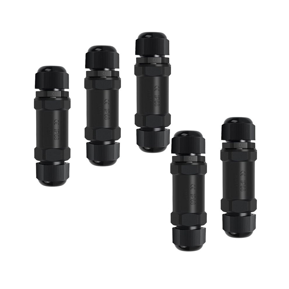Waterproof Rj45 Coupler, Ip68 Shielded Gigabit Ethernet Poe Female To Female For Network Lan 4713191177029