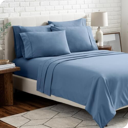 Σετ σεντόνια Queen Deep Pocket Cooling Breathable 6 τεμαχίων 1