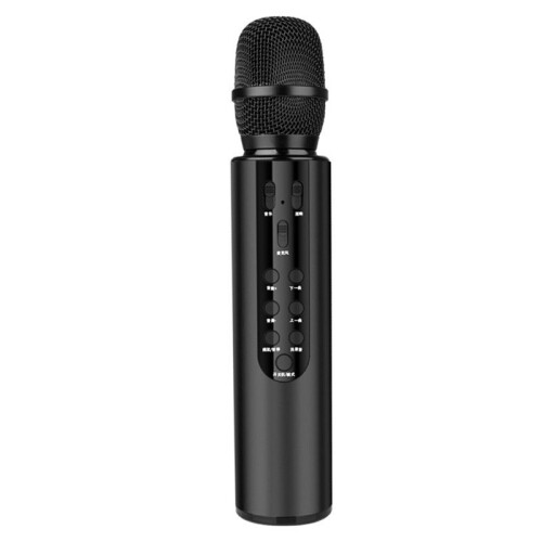 Draadloze -Handmicrofoon, Draagbare Karaokemicrofoon met Condensator voor Audioconferenties Thuis