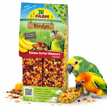 Jr Farm Kolby Bananowo-Daktylowo-Malinowe Do Chrupania Dla Wszystkich Papug 260G