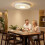 Modern Crystal LED Ceiling Light 40W  Screw Three color 2