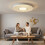 Modern Crystal LED Ceiling Light 40W  Screw Three color 3