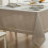 Wedgewood Blue Polyester Rectangle Tablecloth 60 x 102 in 5