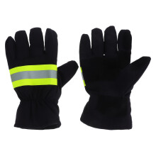 5Paare Atmungsaktive Baumwoll-Feuerwehrhandschuhe Für Notfalleinsätze
