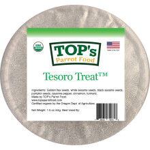 Top's Tesoro Parrot Treat - Original - Ekologiczny Przysmak Dla Papug 44G