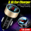 Car Cigarette Lighter Socket Splitter Plug Fast 3'1A Smart Dual USB Adapter 4