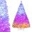 6-Ft Pre-Lit Hinged Artificial Christmas Tree with 11 Modes - White 3