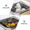 Kitchen Sink Drain Basket Rack Set with Curved Bottom Dish Strainer for Efficient Kitchen Sink Drainage 7