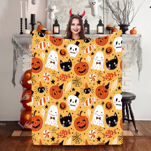 Stijggn Halloween Spookdeken 130x100cm 2