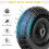 Flat-Free Tire and Wheel 4.00-6 with 13 Inch Solid Tire 3