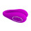 U Shape Love Egg Vibrator APP Control, Purple, 9.53.1cm 1