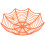Halloween Spinnenweb Fruitmand 3