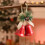 Rustic Metal Christmas Bells, Red, 20 cm 4