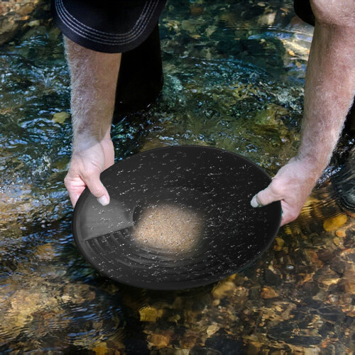 Gold Panning Kit Portable ABS Pan for Beginners 2