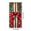 Housse de porte de Noël 35 x 70 pouces, multicolore, en polyester 3