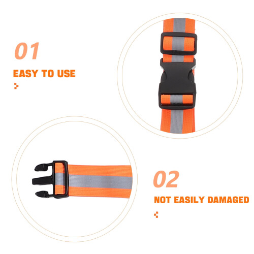 Ceinture élastique réfléchissante (5 pièces) 2