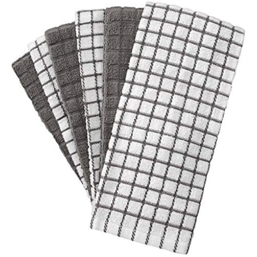 Kökshanddukar i 100 % bomull, 6-pack, 380 g/m² 1